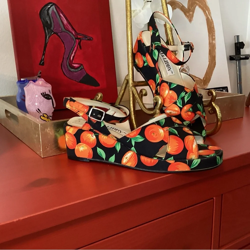 Sam and Libby Platform Sandals